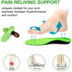 Orthotic Shoe Insoles Inserts Flat Feet High Arch Support For Plantar - Imagen 8