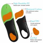 Orthotic Shoe Insoles Inserts Flat Feet High Arch Support For Plantar - Imagen 6