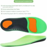 Orthotic Shoe Insoles Inserts Flat Feet High Arch Support For Plantar - Imagen 7