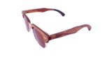 Ebony and ZebraWood Sunglasses, Tea Polarized Lenses - Imagen 6
