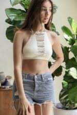 Cutout High Neck Halter - Imagen 8