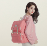 Canvas Diaper Bag Travel Backpack - Imagen 2