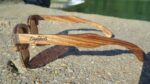 Ebony and ZebraWood Sunglasses, Tea Polarized Lenses - Imagen 7